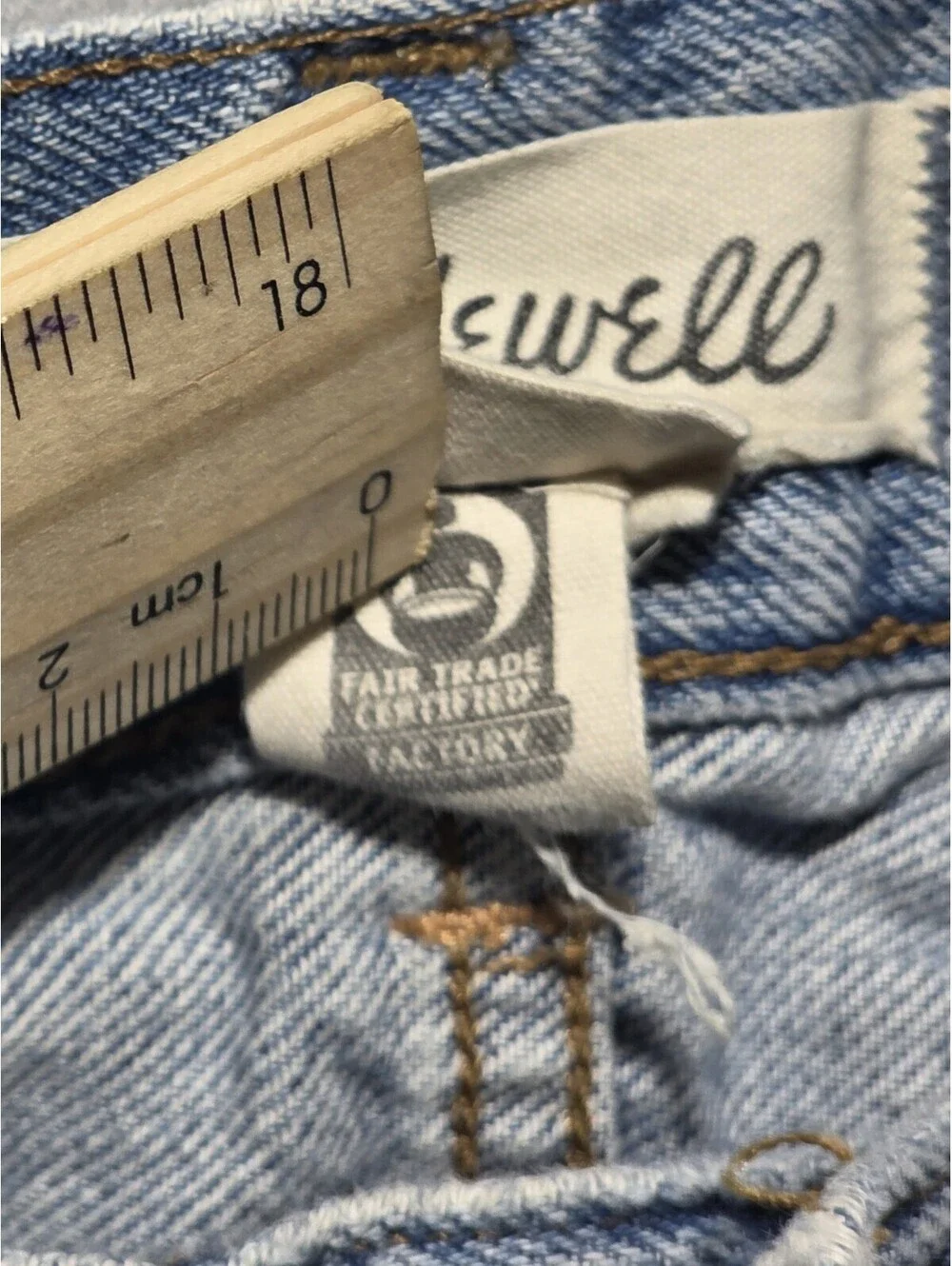 Madewell Men's The 1991 Straight Jeans Size 38x30 Light Wash 100% Cotton NV075